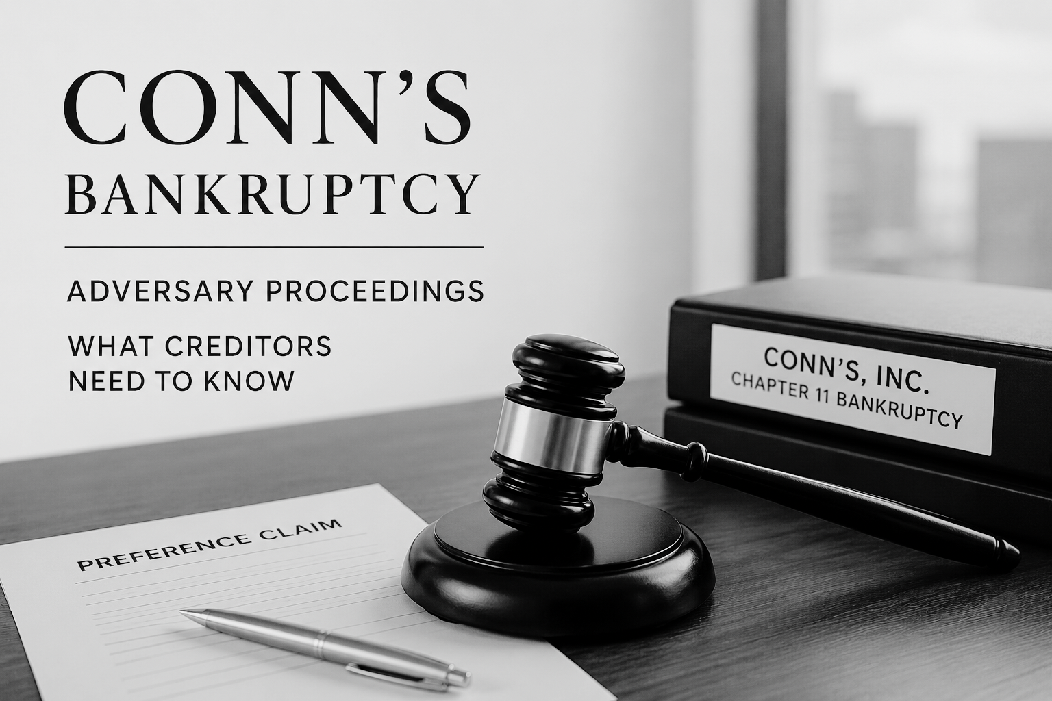 Conn’s bankruptcy adversary proceedings and preference clawback defense for creditors